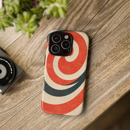 Ember Spiral iPhone Tough Phone Case