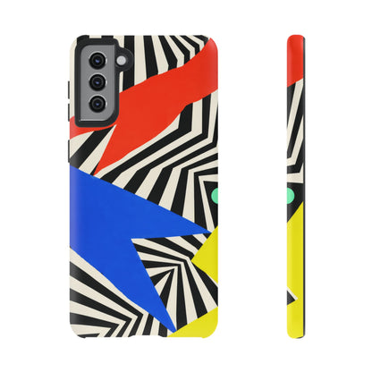 Broken Signal Samsung Galaxy Tough Case | Optical Stripe Art