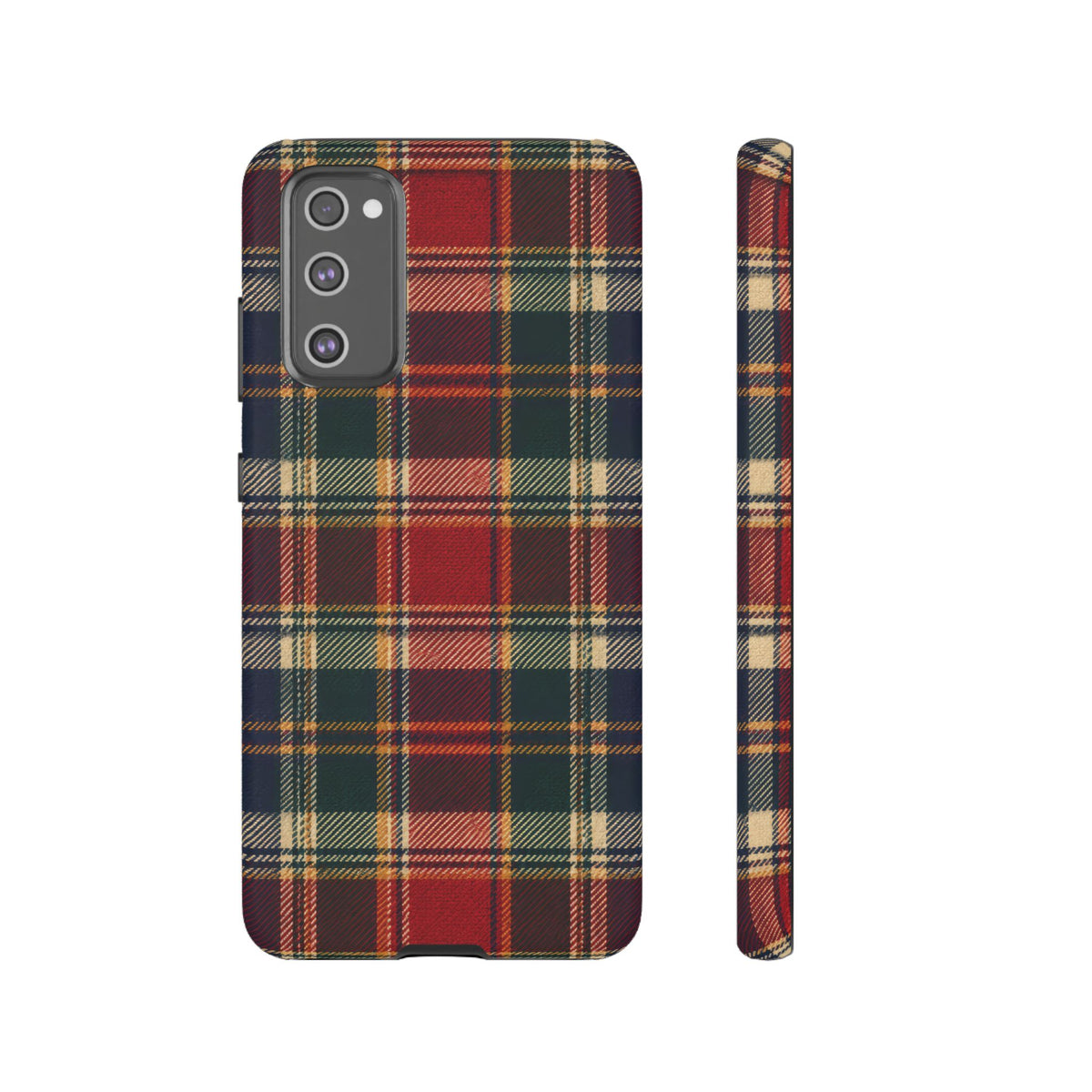 Highland Holiday Samsung Galaxy Tough Case | christmas plaid