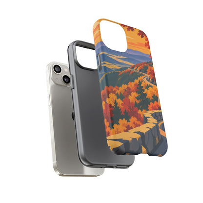 Skyline Drive — Overlook Gold iPhone Tough Case