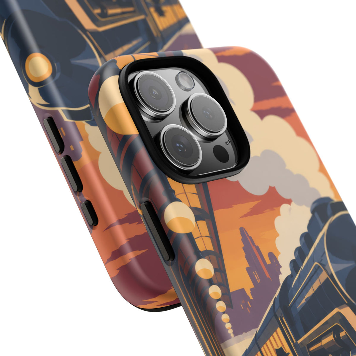 Travel by Train — Night Departure iPhone Tough Case | train travel