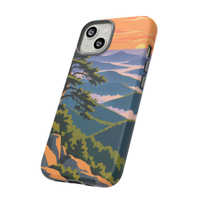 Shenandoah — Blue Hour Ridges iPhone Tough Case