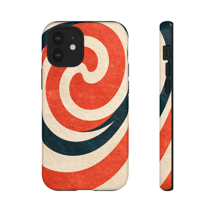 Ember Spiral iPhone Tough Phone Case