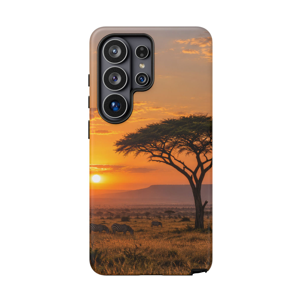Amber Acacia Samsung Galaxy Tough Case | african sunset