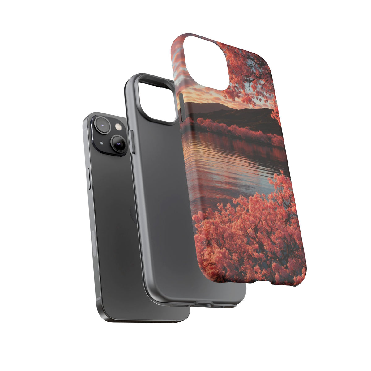 Blossom Shore iPhone Tough Phone Case
