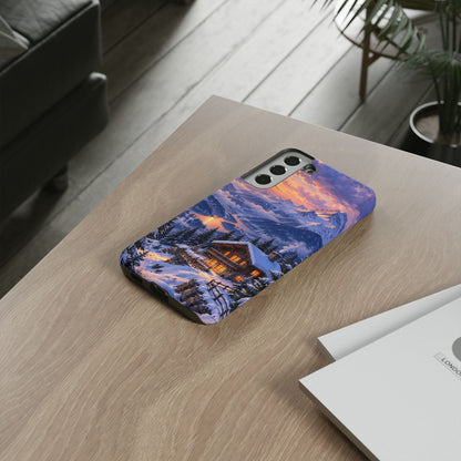 Alpine Hearth Samsung Galaxy Tough Case | winter cabin