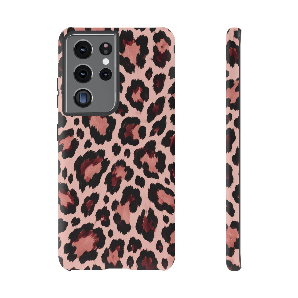 Wild Burgundy Samsung Galaxy Tough Case | leopard print