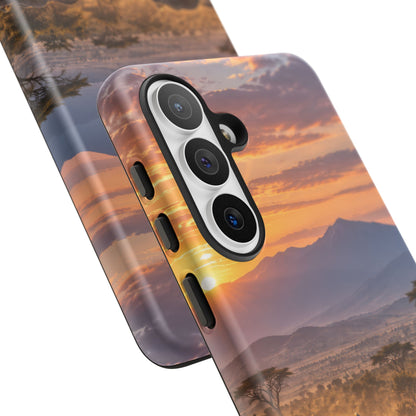 Elephants at First Light Samsung Galaxy Tough Case | african elephants