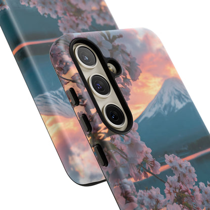 Fuji Petal Reflection Samsung Galaxy Tough Phone Case