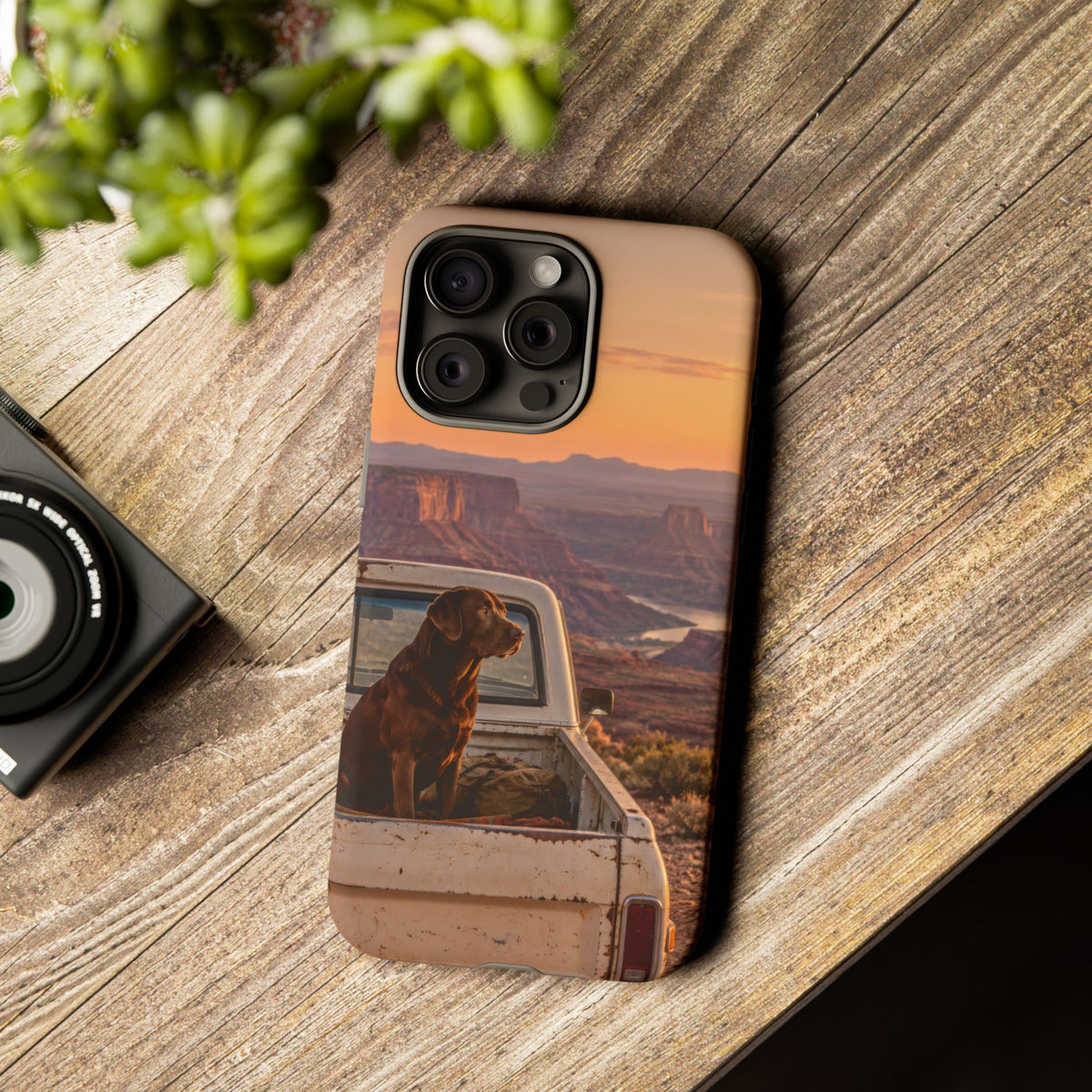 Desert Tailgate Companion iPhone Tough Case | labrador