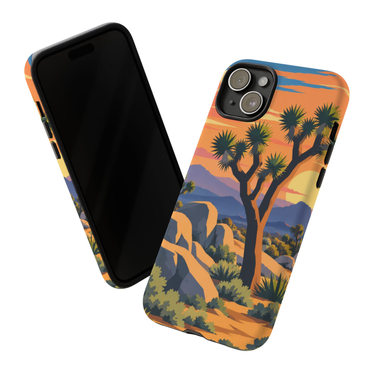 Joshua Tree — Desert Silhouettes iPhone Tough Case