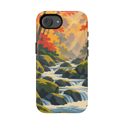 Great Smoky Mountains — Autumn Creek iPhone Tough Case
