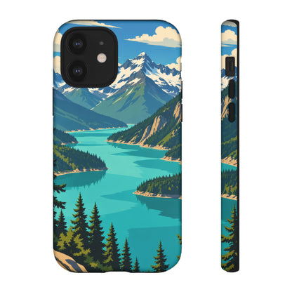 Cascades — Diablo Blue iPhone Tough Case