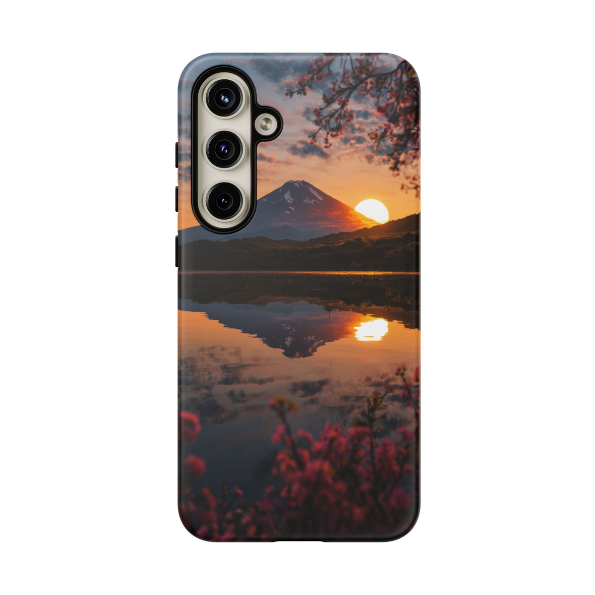 Fuji Golden Reflection Samsung Galaxy Tough Phone Case