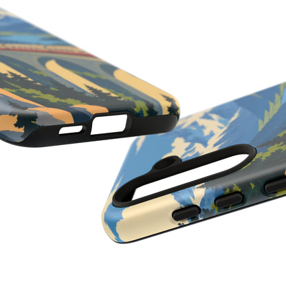 Travel by Train — Alpine Express Samsung Galaxy Tough Case | train travel