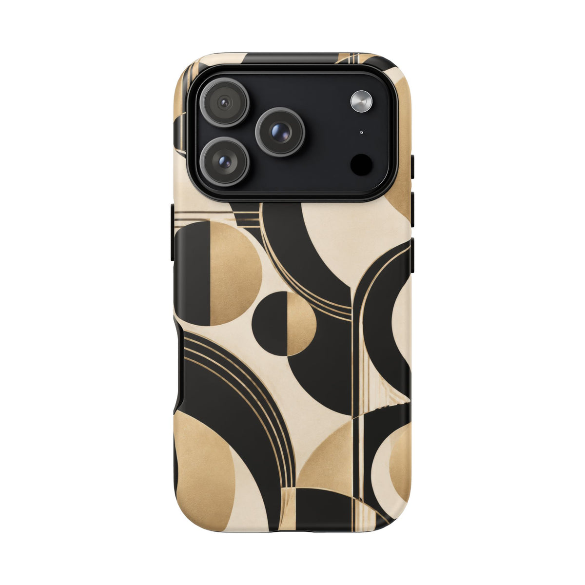 Pearl Orbit iPhone Tough Case | art deco