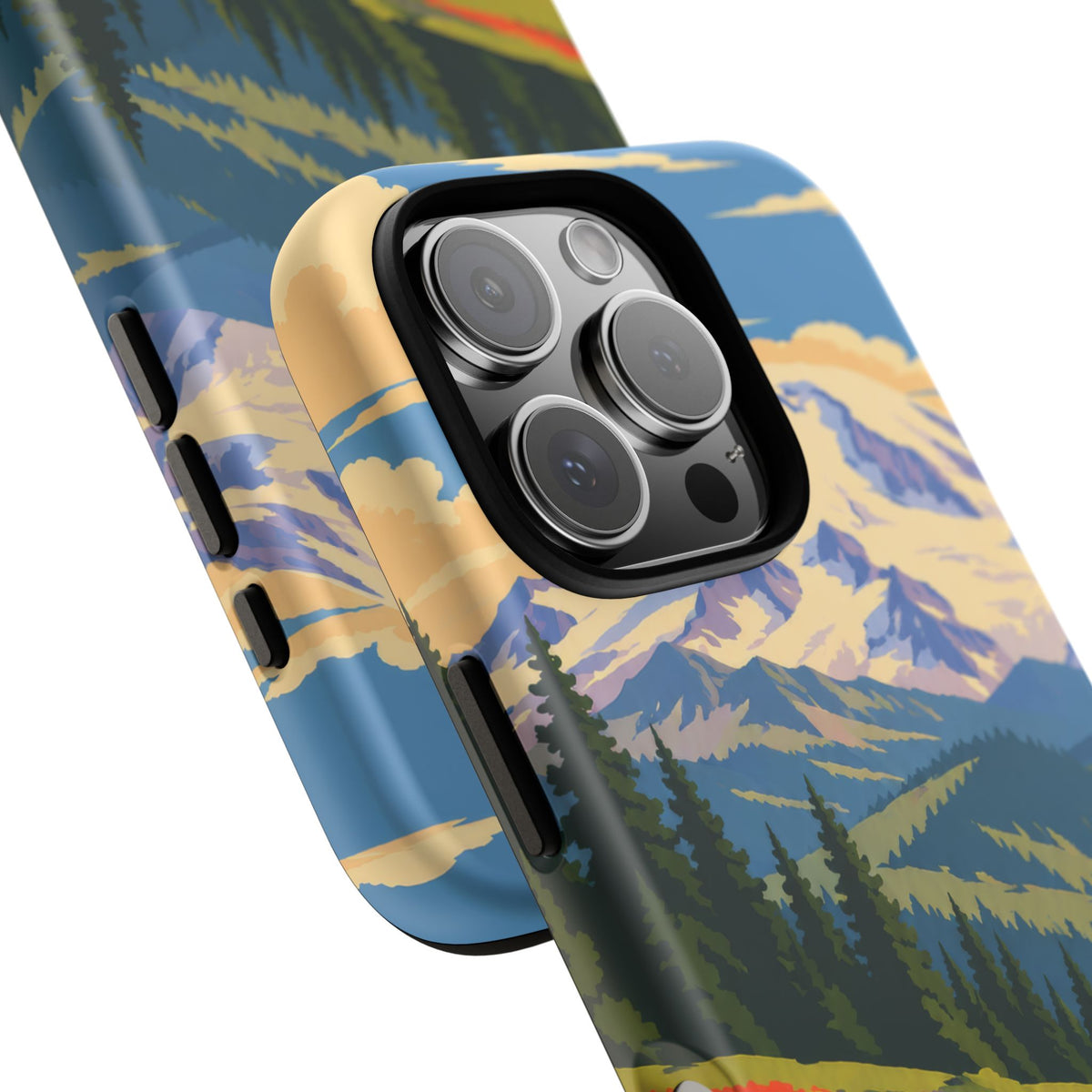 Mount Rainier — Meadow Radiance iPhone Tough Case