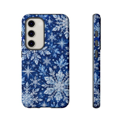 Frosted Midnight Samsung Galaxy Tough Case | snowflake