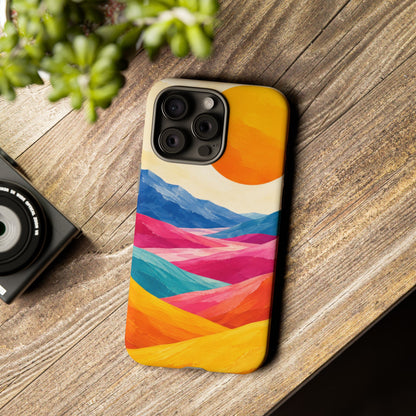 Solstice Ribbons iPhone Tough Case | sunscape