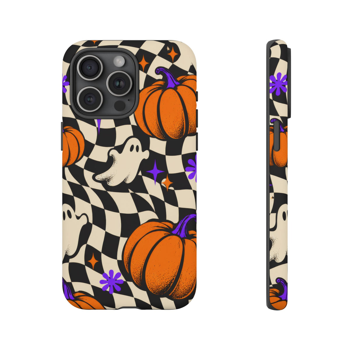Spectral Groove iPhone Tough Case | retro halloween