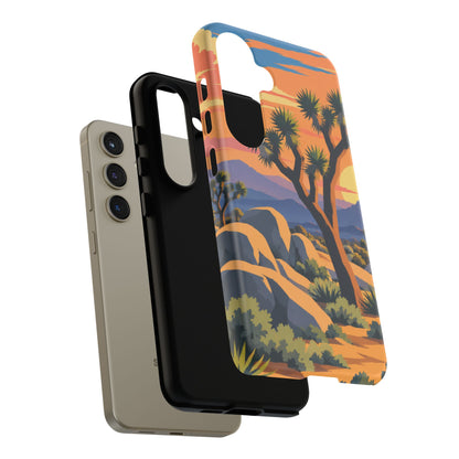 Joshua Tree — Desert Silhouettes Samsung Galaxy Tough Case