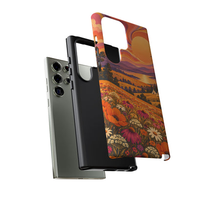 Golden Field Reverie Samsung Galaxy Tough Case | sixties festival