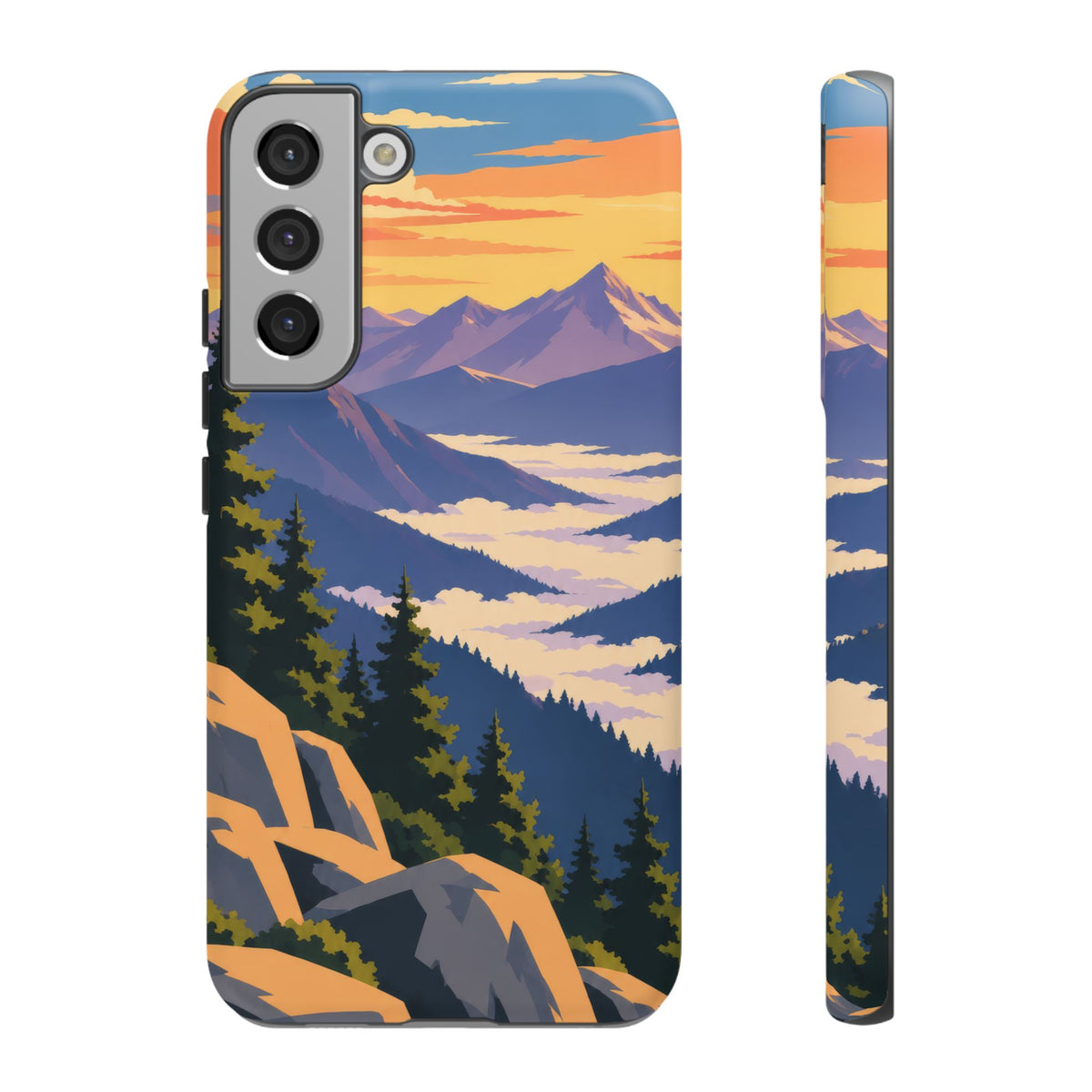 Misty Mountains — Amethyst Pass Samsung Galaxy Tough Case