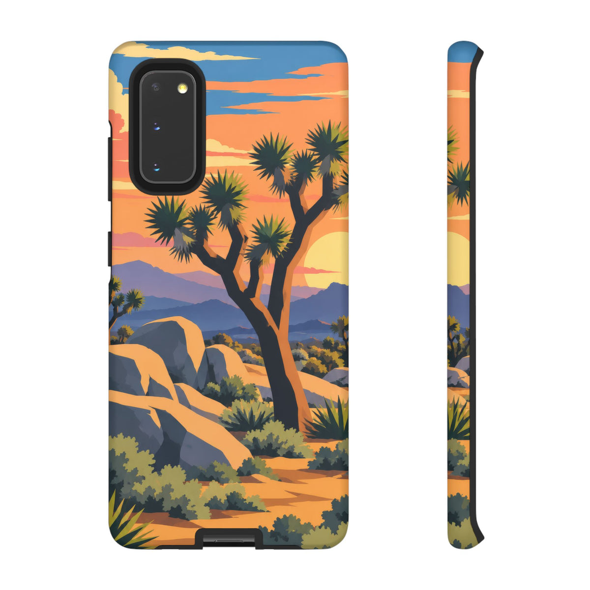 Joshua Tree — Desert Silhouettes Samsung Galaxy Tough Case