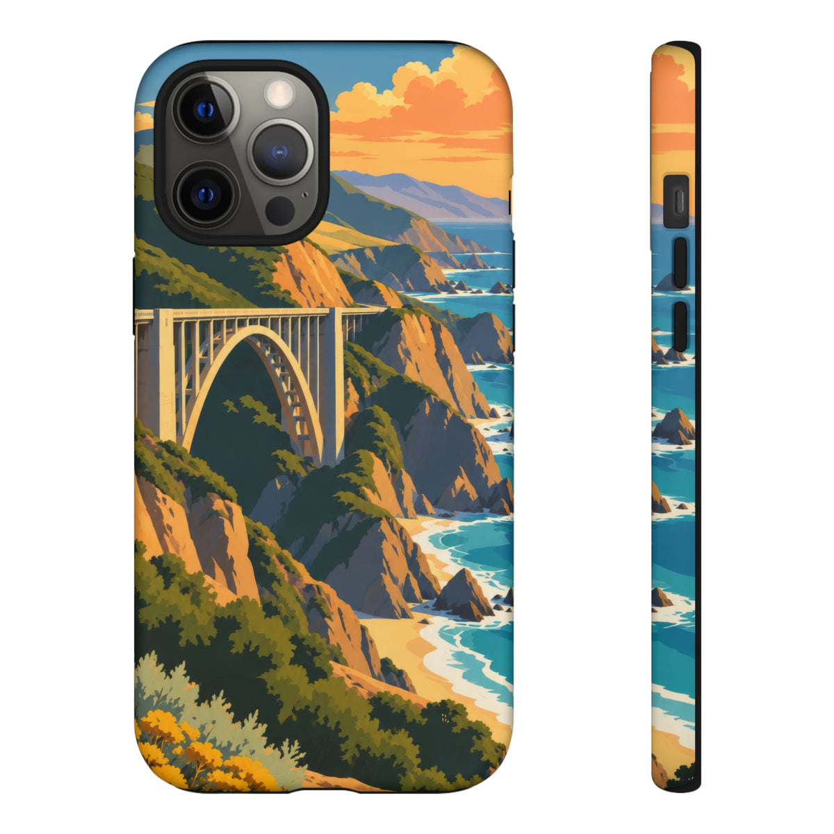 Big Sur — Coastal Arc iPhone Tough Case