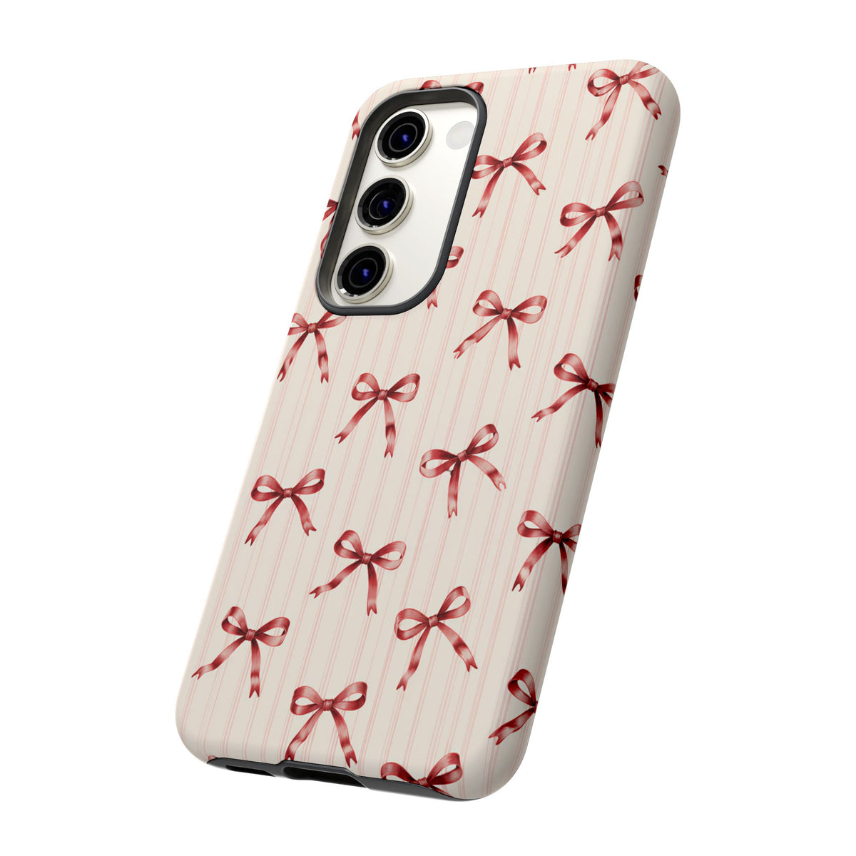 Red Bow Samsung Galaxy Tough Case | Ribbon Waltz