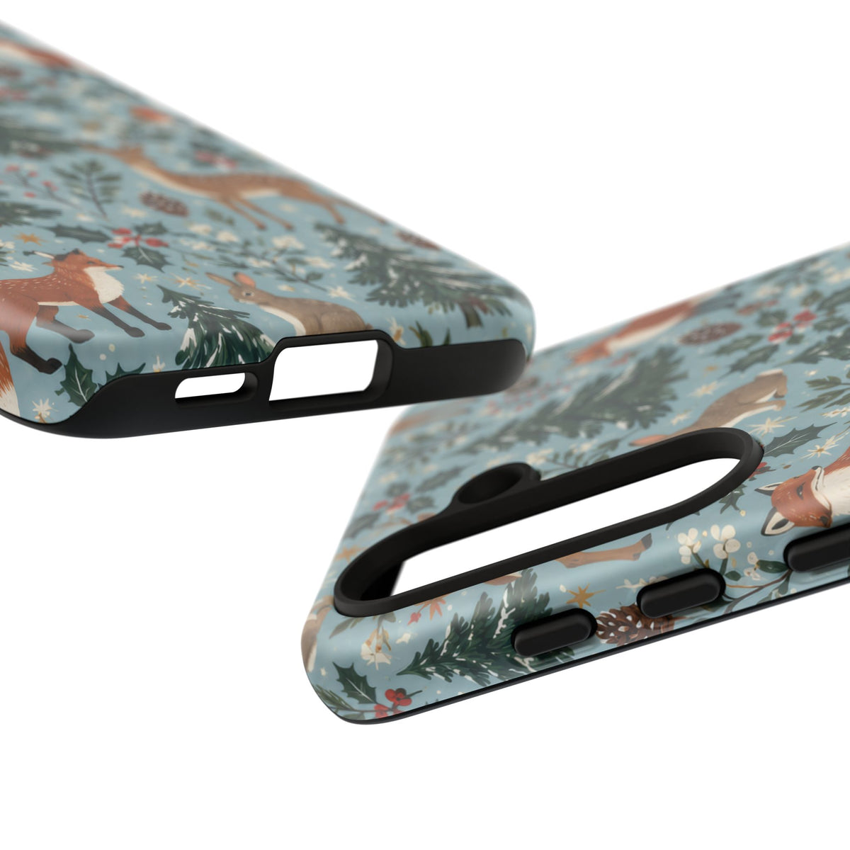 Winter Woodland Gathering Samsung Galaxy Tough Case | woodland christmas