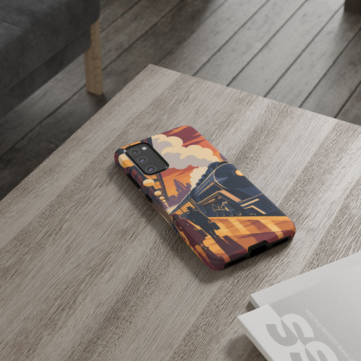 Travel by Train — Night Departure Samsung Galaxy Tough Case | train travel