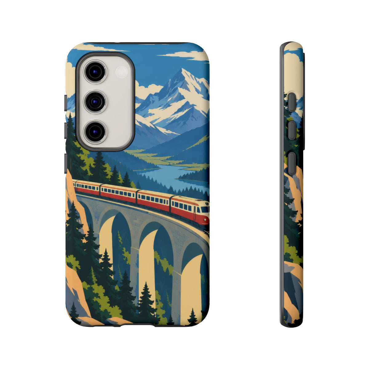 Travel by Train — Alpine Express Samsung Galaxy Tough Case | train travel