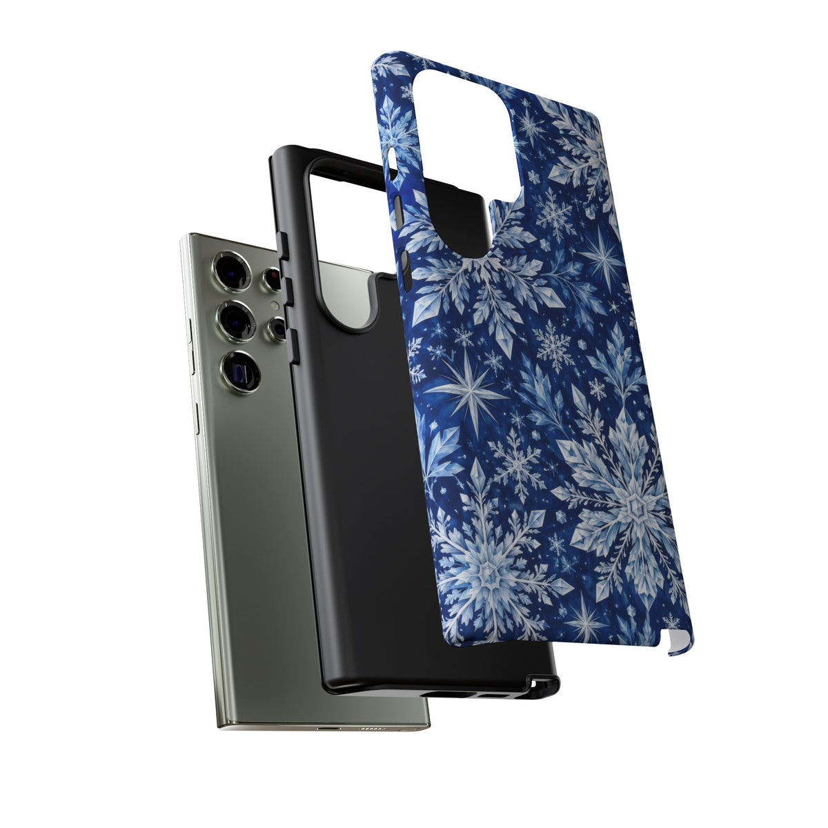 Frosted Midnight Samsung Galaxy Tough Case | snowflake