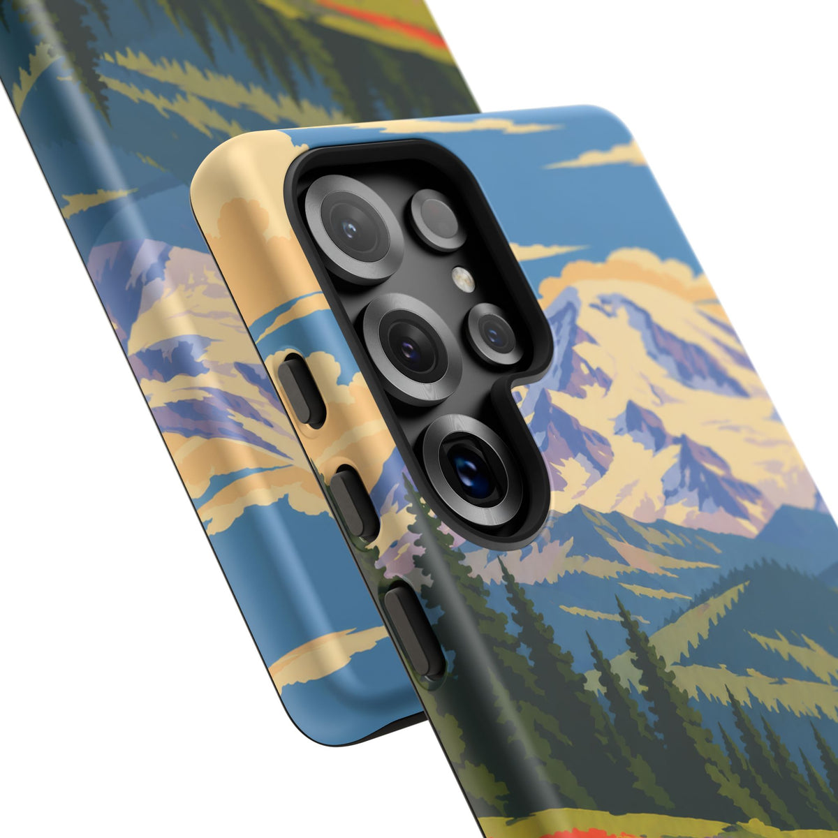 Mount Rainier — Meadow Radiance Samsung Galaxy Tough Case