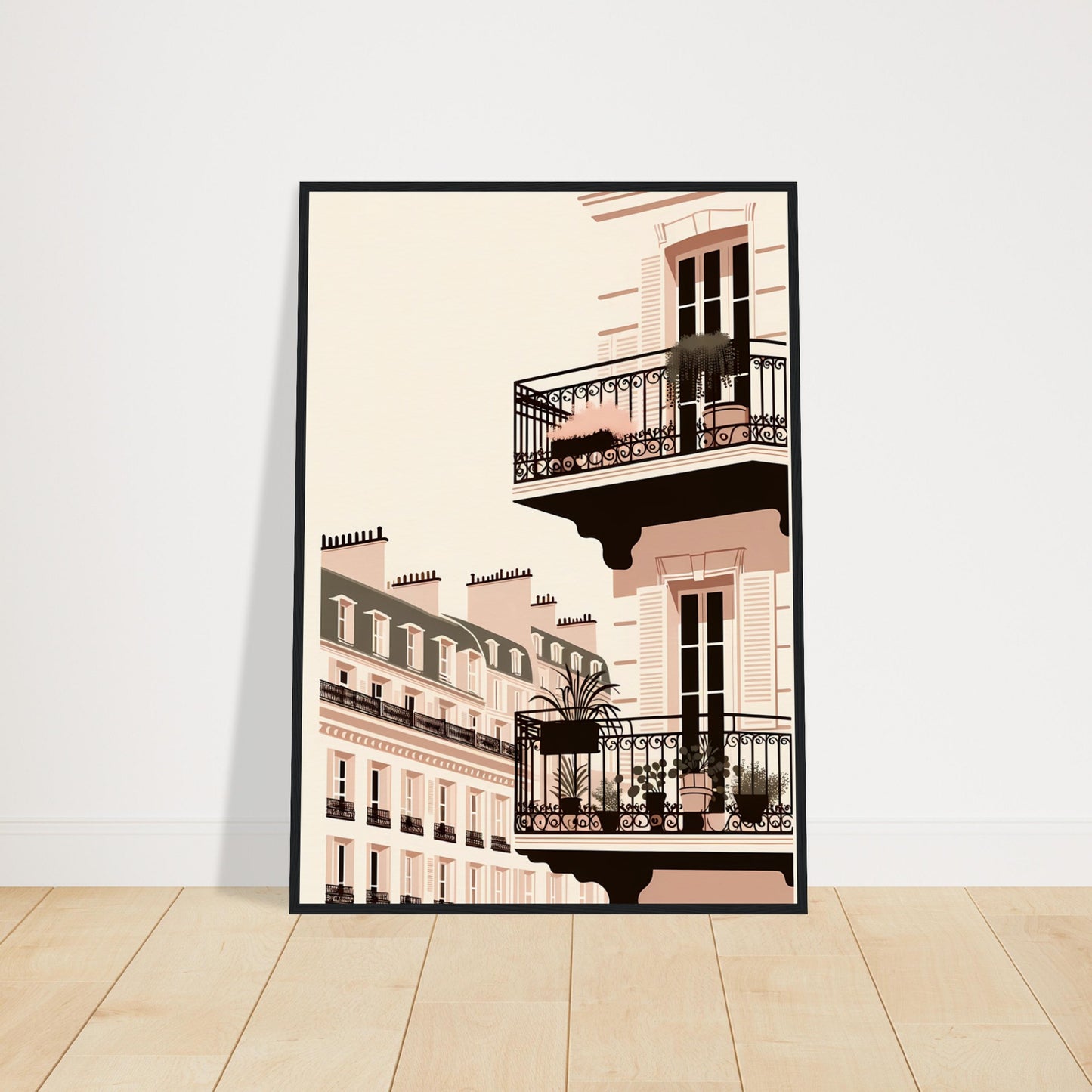 Wall Art - Balcony Bliss in Paris