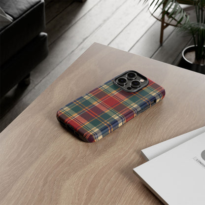 Highland Holiday iPhone Tough Case | christmas plaid