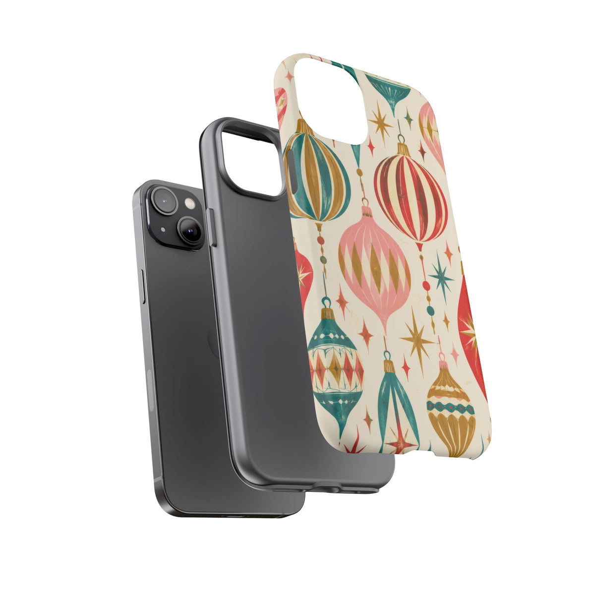 Holiday Heirlooms iPhone Tough Case | vintage ornaments