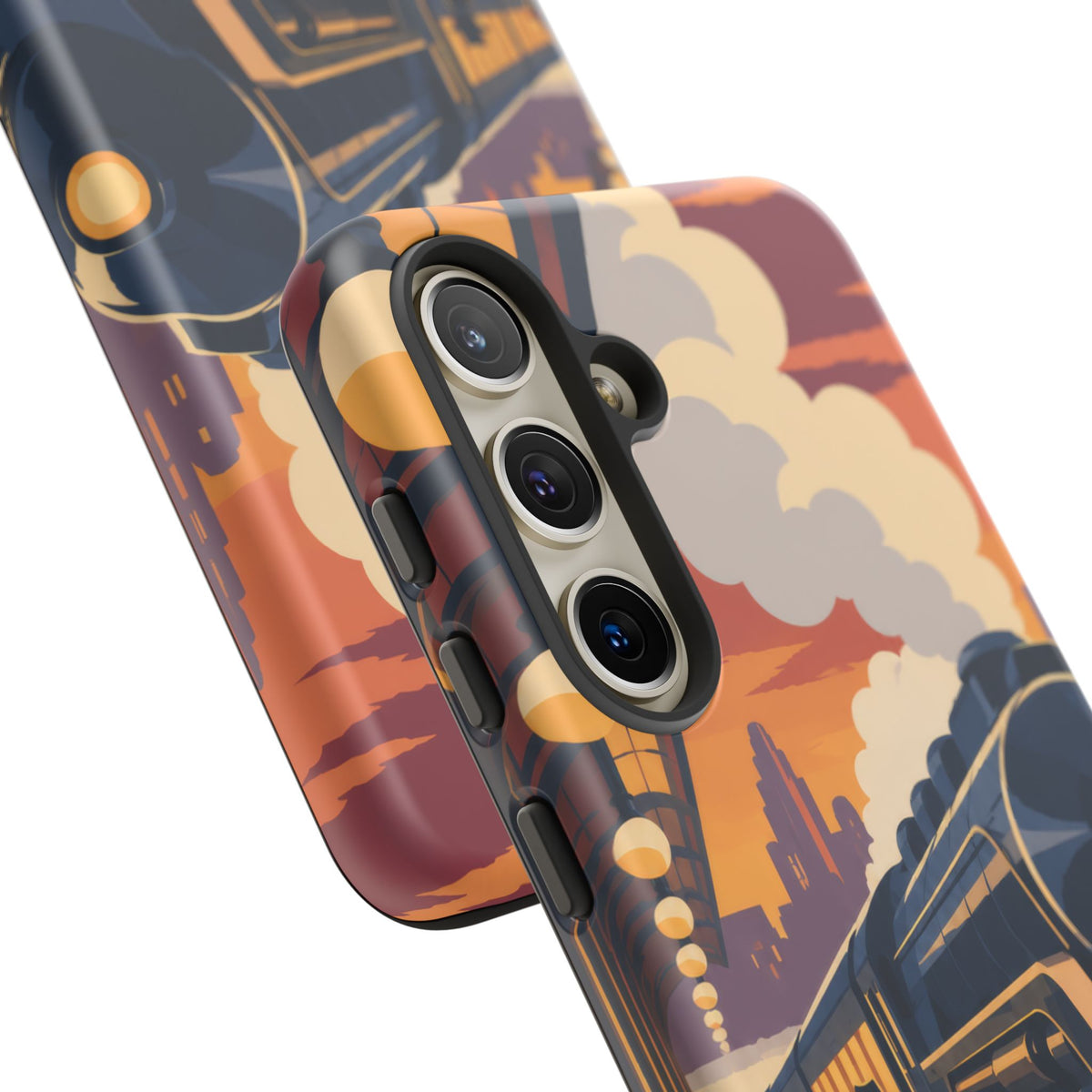 Travel by Train — Night Departure Samsung Galaxy Tough Case | train travel
