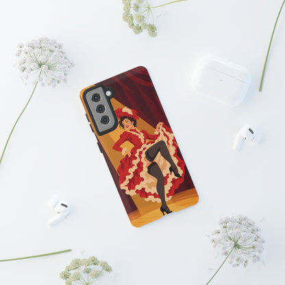 Moulin Rouge Dancer — Crimson Cabaret Samsung Galaxy Tough Case | cabaret dancer