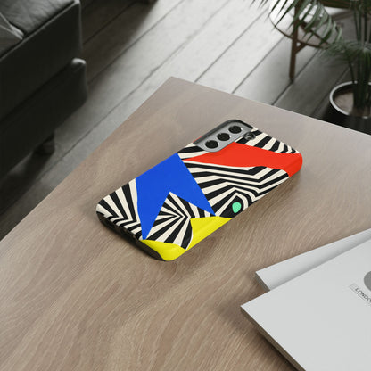 Broken Signal Samsung Galaxy Tough Case | Optical Stripe Art