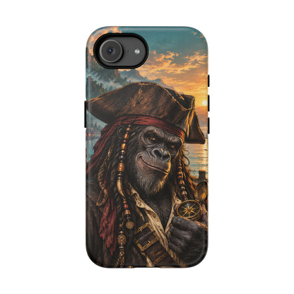 Pirate Gorilla iPhone Tough Case | Captain Silverback