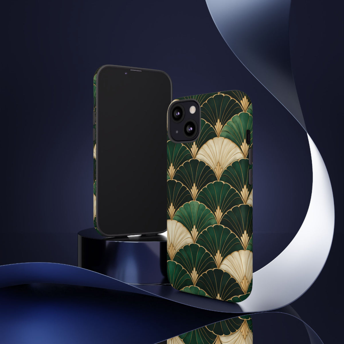Emerald Salon iPhone Tough Case | art deco