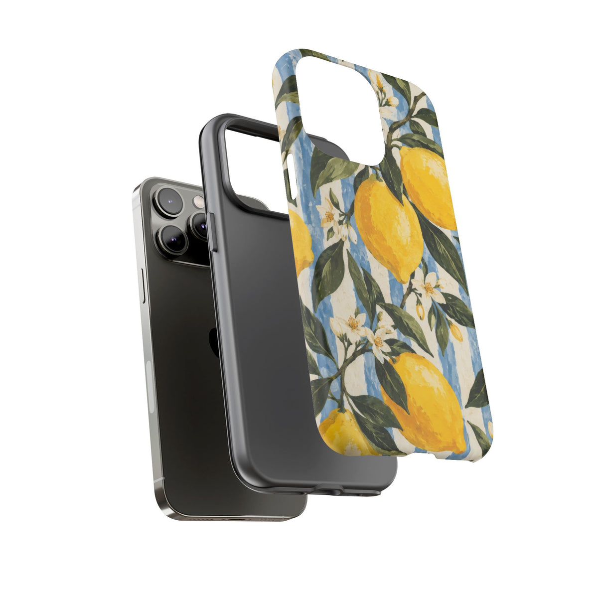 Riviera Lemons iPhone Tough Case | lemon print