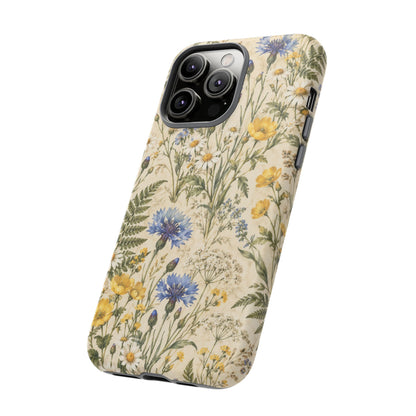 Meadow Archive iPhone Tough Case | wildflowers