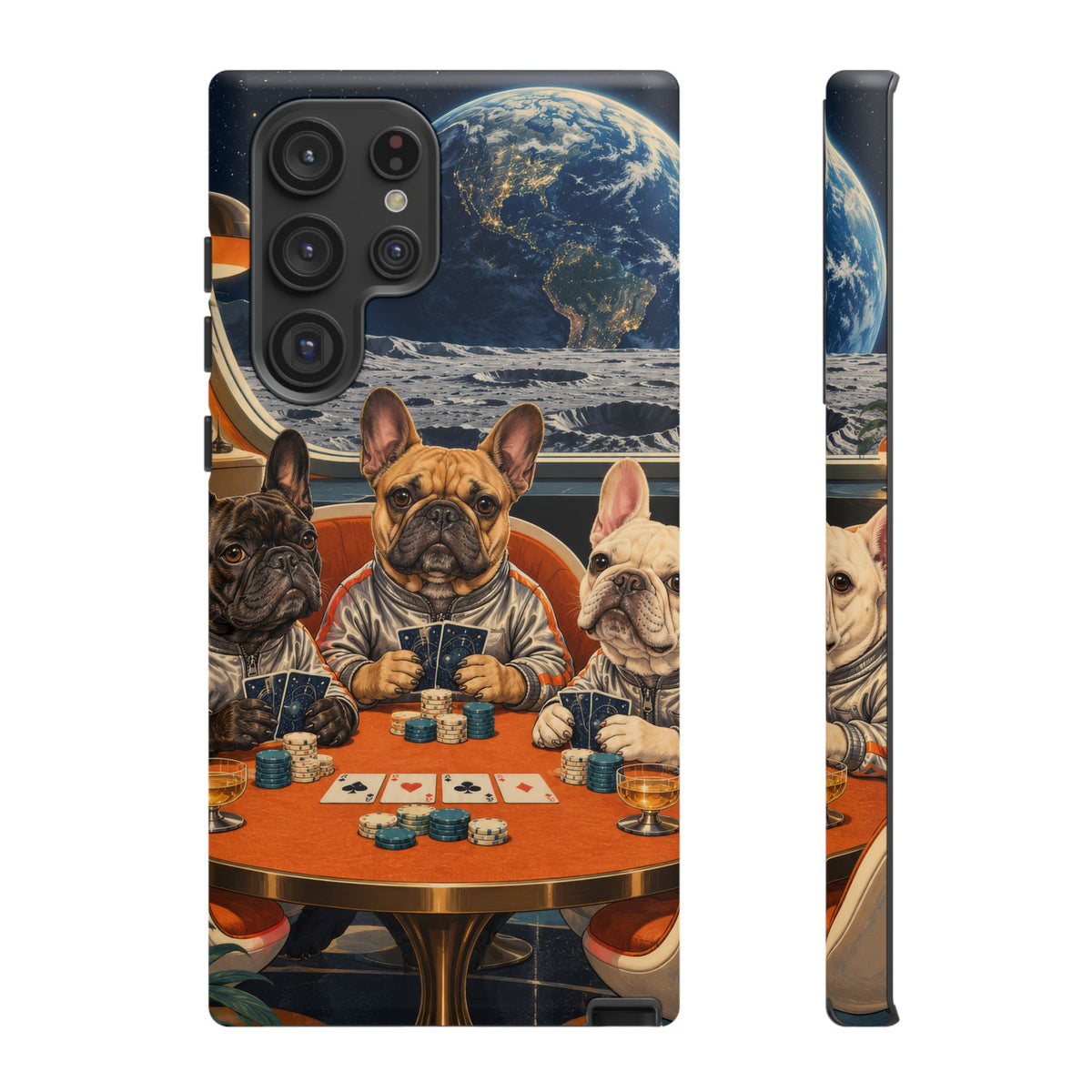 Lunar Card Club Samsung Galaxy Tough Case | french bulldog