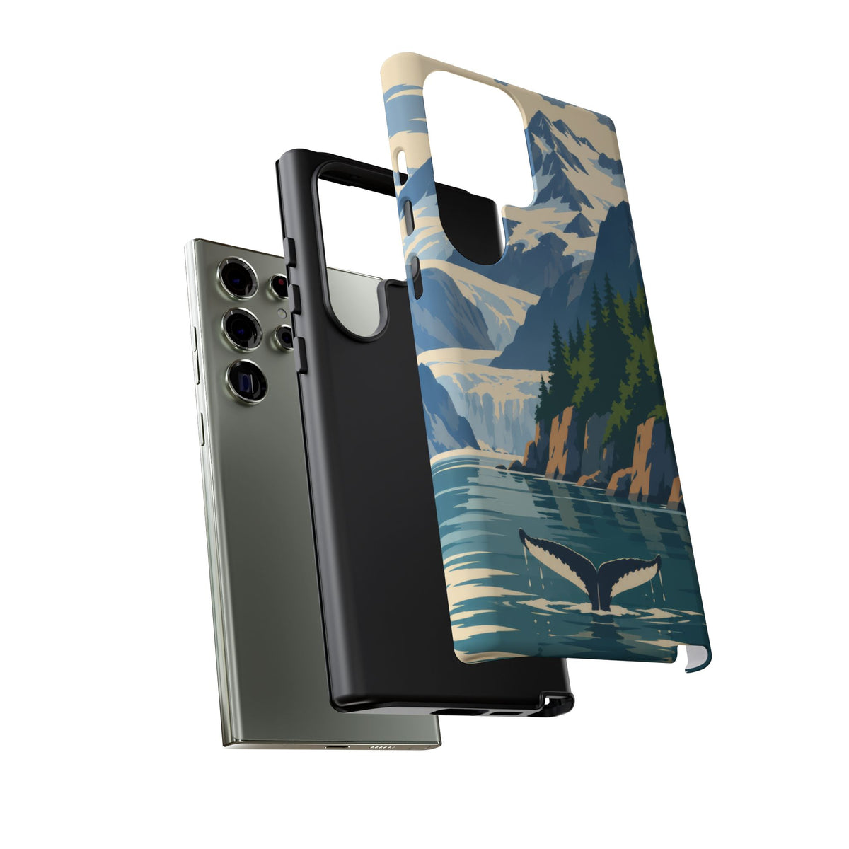 Glacier Bay — Fjord Silence Samsung Galaxy Tough Case