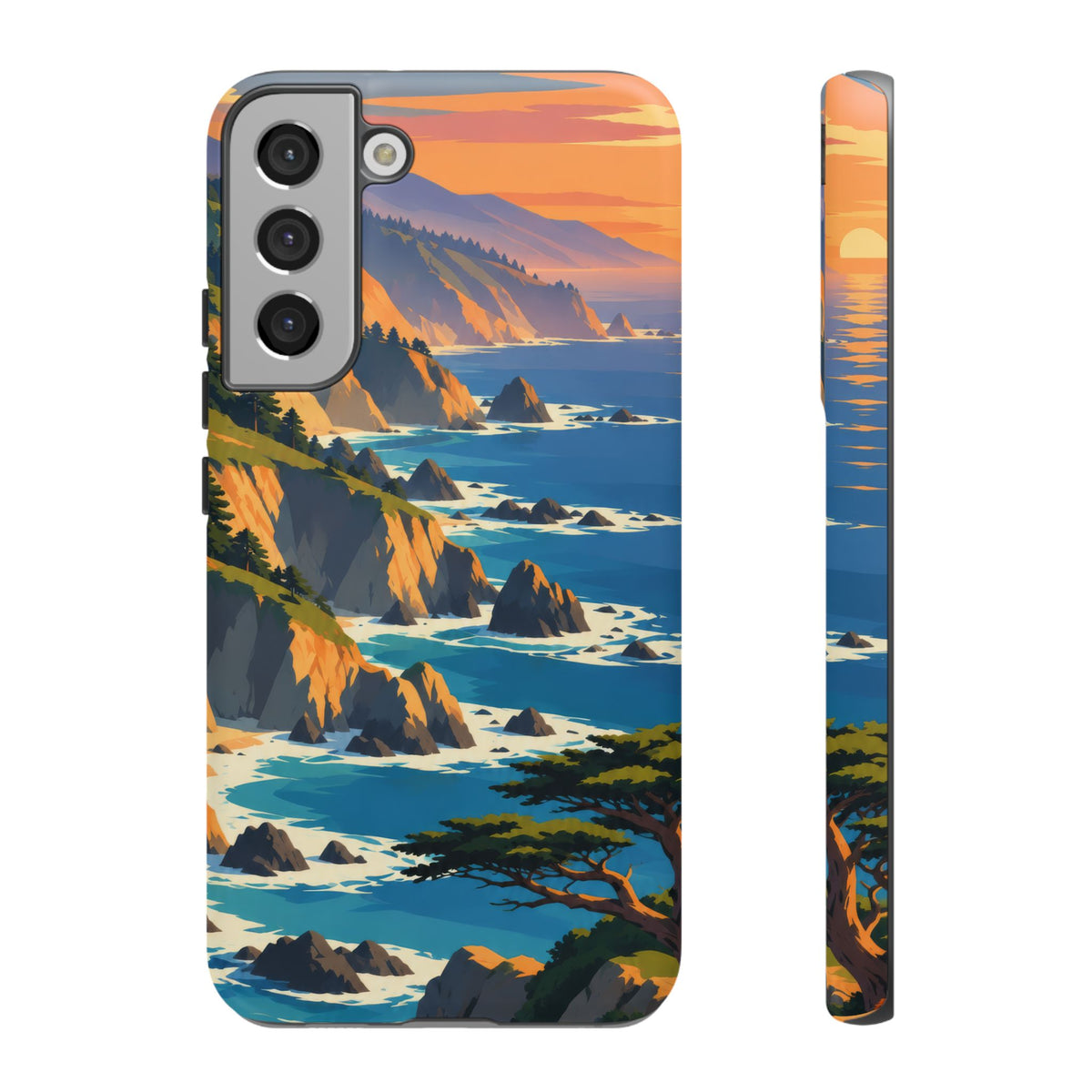 Big Sur — Cypress Coast Samsung Galaxy Tough Case