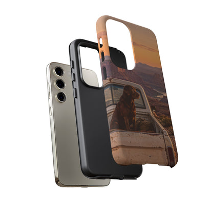 Desert Tailgate Companion Samsung Galaxy Tough Case | labrador