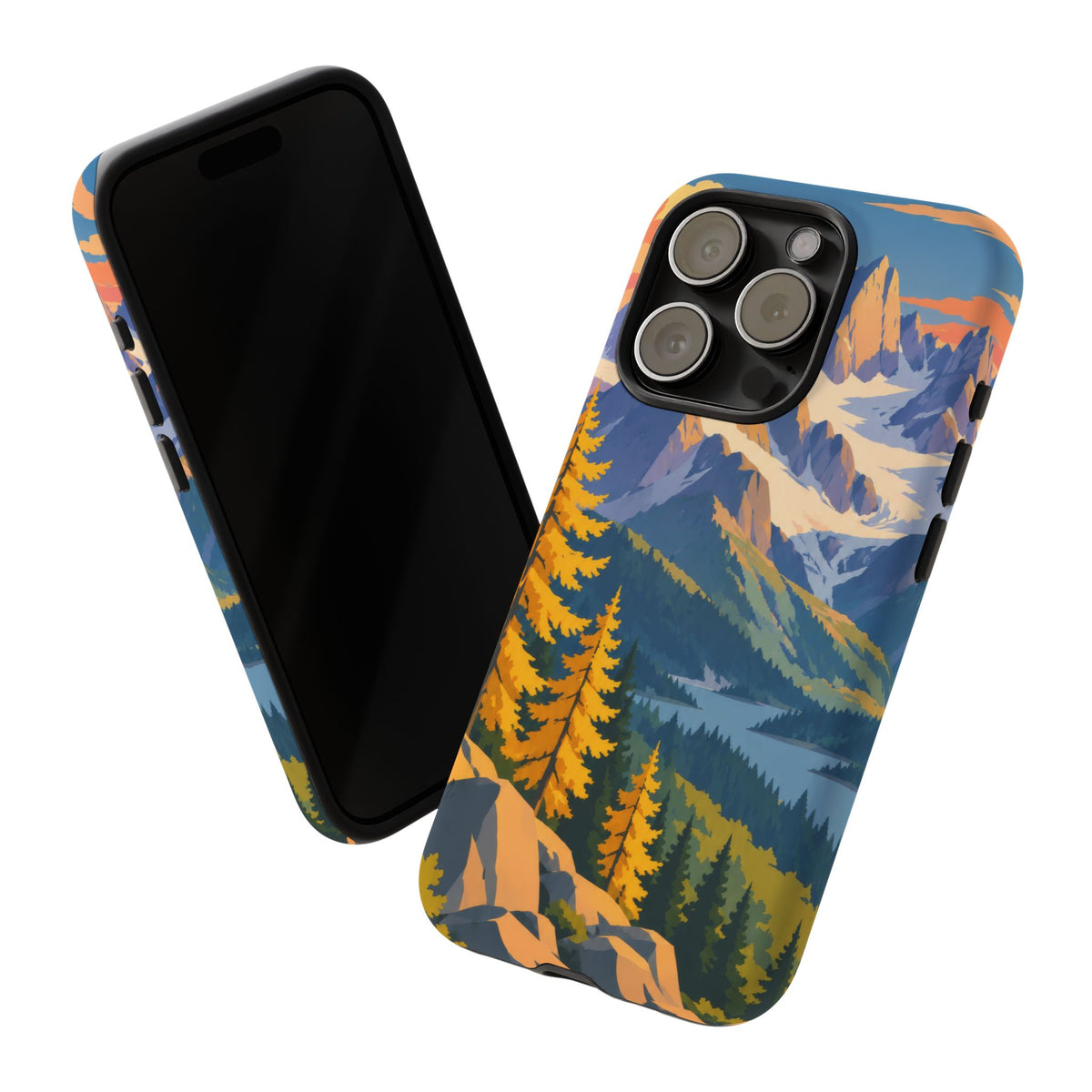 Cascades — Alpine Spires iPhone Tough Case